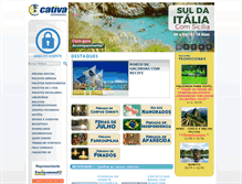 Tablet Screenshot of cativaoperadora.com.br